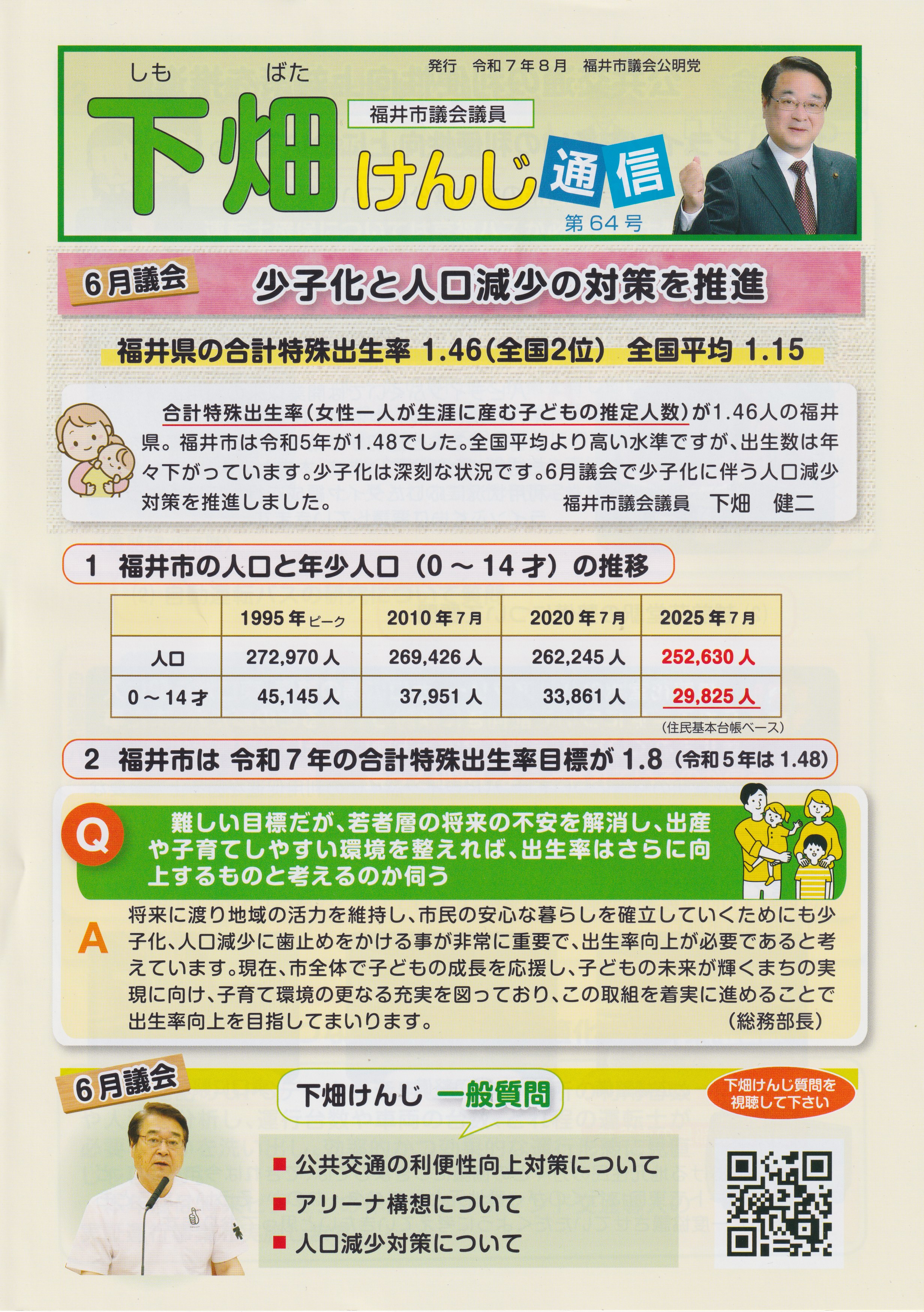 下畑けんじ通信001